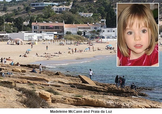 Madeleine McCann and Praia da Luz