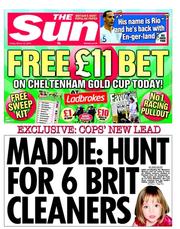 The Sun, 15 March 2013