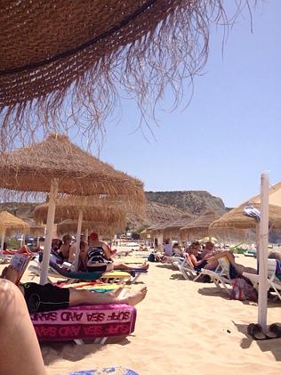 Holiday-makers have begun streaming into Praia da Luz for the busy summer season.