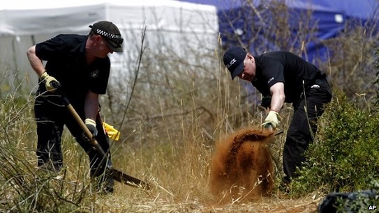 British police carried out searches in Portugal last month in the Madeleine McCann inquiry