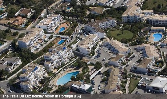 The Praia Da Luz holiday resort in Portugal [PA]