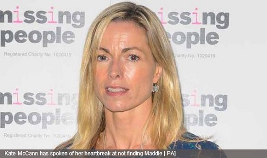 Kate McCann has spoken of her heartbreak at not finding Maddie [ PA]