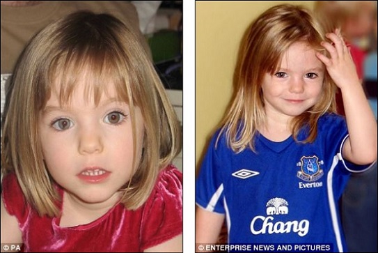 Madeleine McCann went missing in Praia da Luz in May 2007