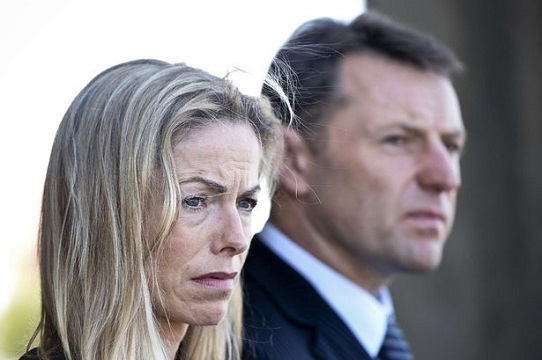 Kate McCann and her husband Gerry McCann