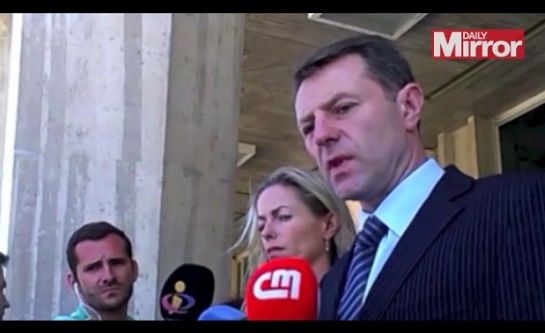 Kate McCann and her husband Gerry McCann