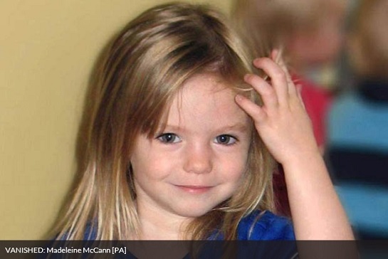 VANISHED: Madeleine McCann [PA]