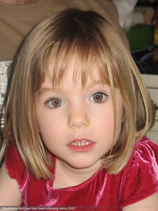 Madeleine McCann has been missing since 2007