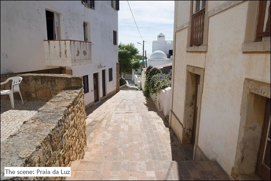 The scene: Praia da Luz