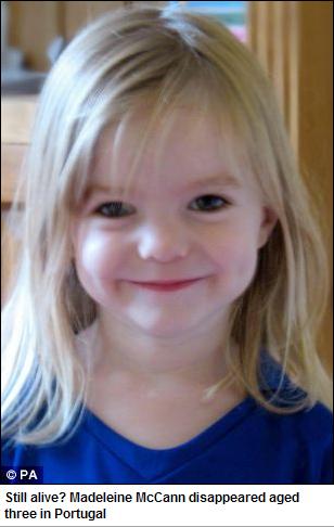 Still alive? Madeleine McCann disappeared aged three in Portugal