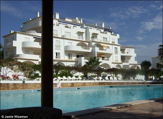 The Ocean Club in Praia da Luz where Maddie was disappeared. Portuguese police refuse to reopen the case