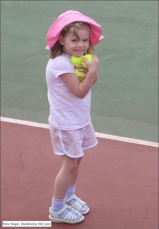 New hope: Madeleine McCann