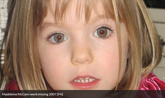 Madeleine McCann went missing 2007 [PA]