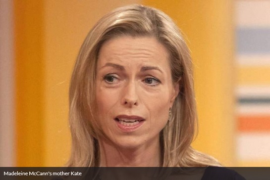 Madeleine McCann's mother Kate