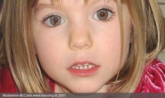 Madeleine McCann went missing in 2007