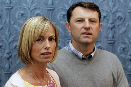 Still hopeful: Kate and Gerry McCann