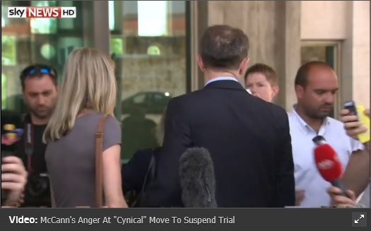 Video: McCann's Anger At "Cynical" Move To Suspend Trial