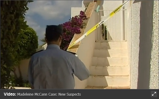 Sky News video - Portuguese police in Praia da Luz, May 2007