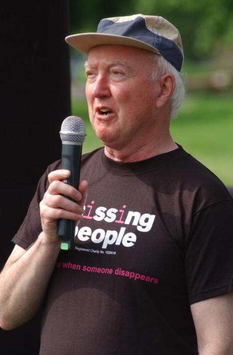 Claudia Lawrence's father Peter delivers a speech