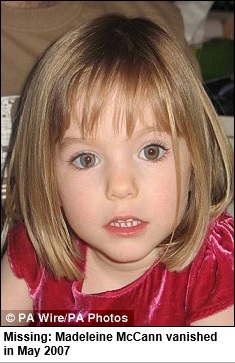 Missing: Madeleine McCann vanished in May 2007