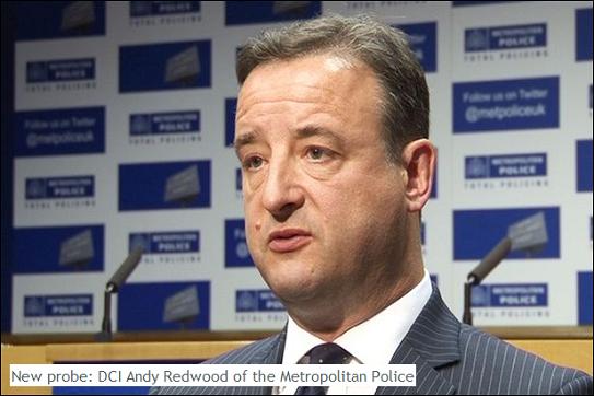 New probe: DCI Andy Redwood of the Metropolitan Police