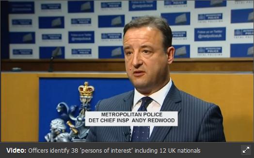 Video: Officers identify 38 'persons of interest' including 12 UK nationals