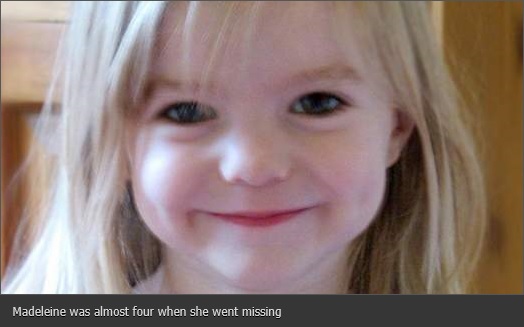 Madeleine was almost four when she went missing